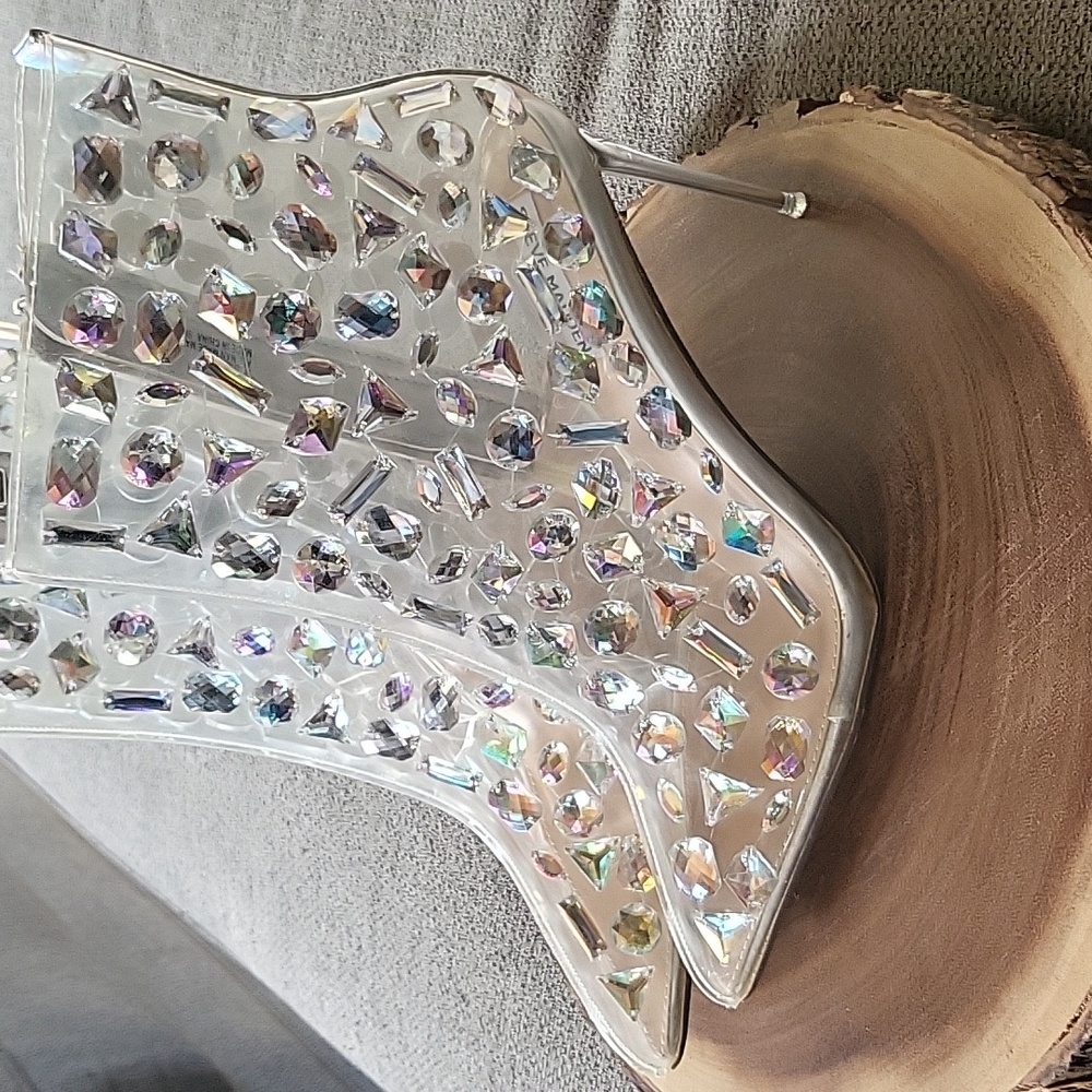 STEVE MADDEN Jentt Iridescent Size 7, 9.5